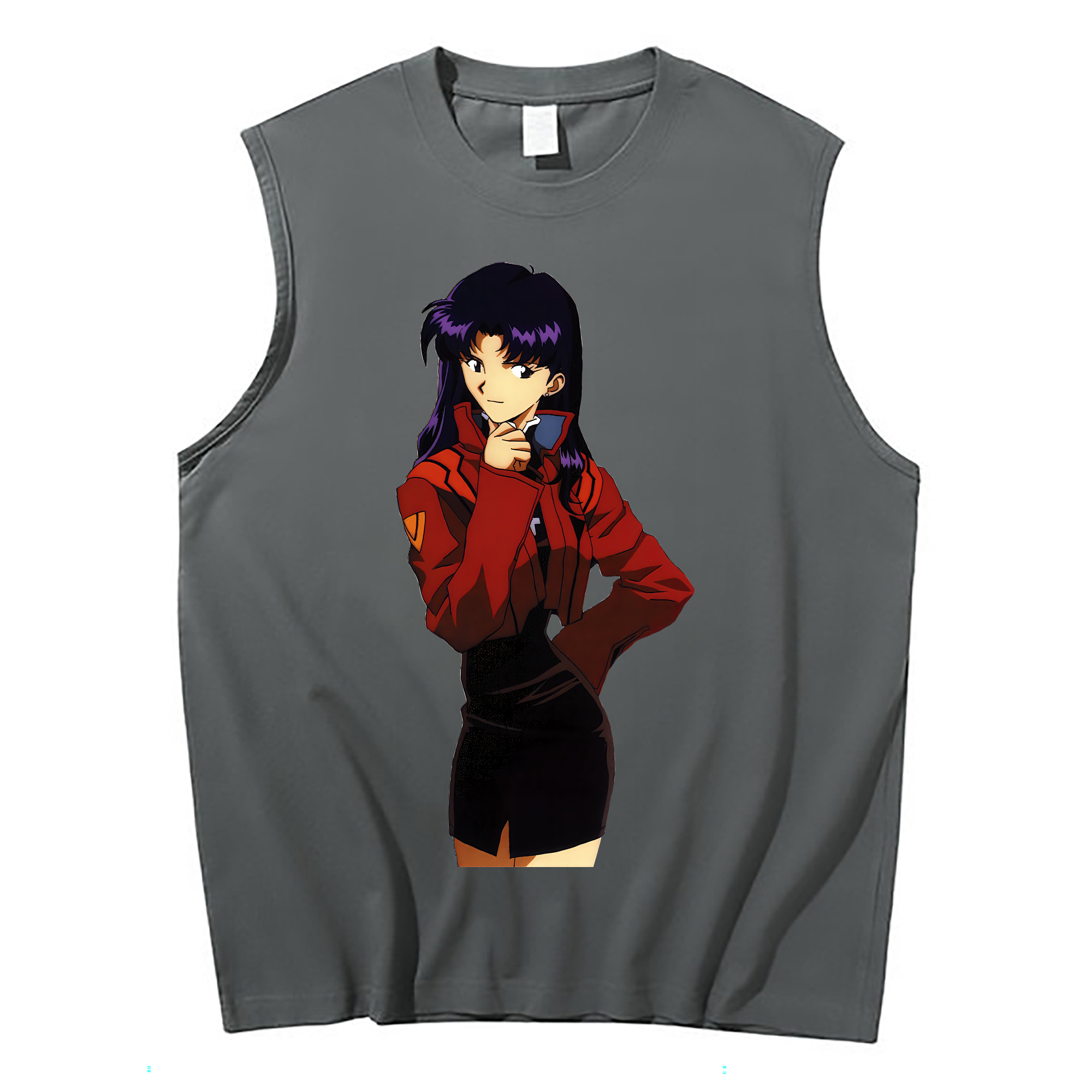 （画像用） EVA 新世紀エヴァンゲリオン コットン100％タンクトップ（フロントプリント）
